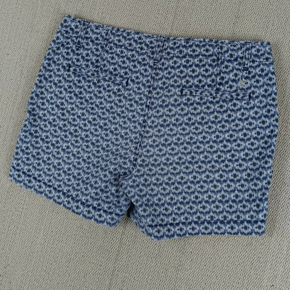 Eddie Bauer Shorts Womens 10 33X4 Blue Stretch Hiking Performance Camping‎